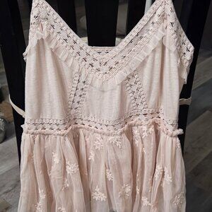 Lucky Brand Handkerchief Cami/Shirt  NWOT size S